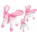 Ikonk Chair feeding table and pink fun Ikonk Chair feeding table and pink fun