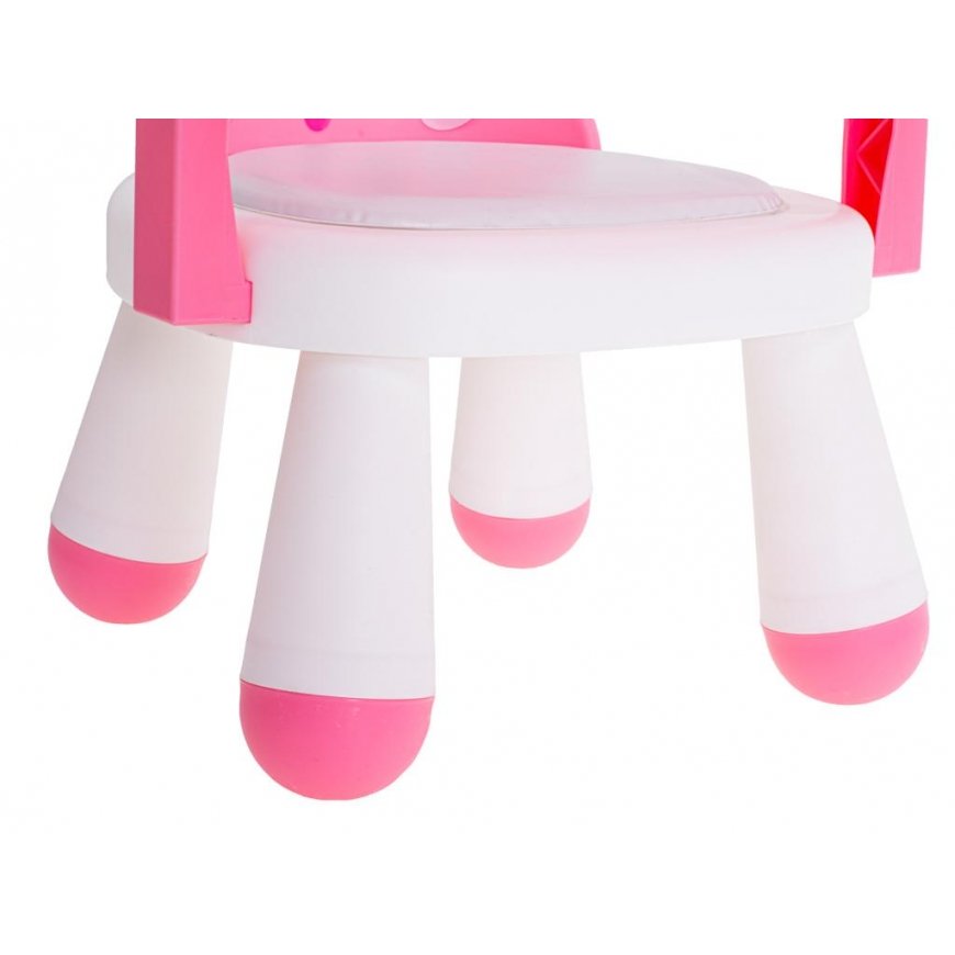 Ikonk Chair feeding table and pink fun – 5