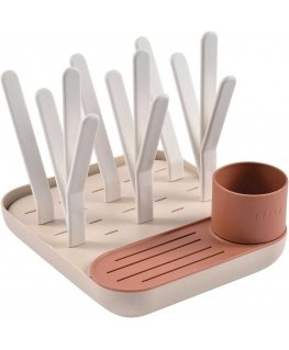 BEABA DRYER FOR BOTTLES AND ACCESSORIES FOREST TERRACOTTA/CLAY