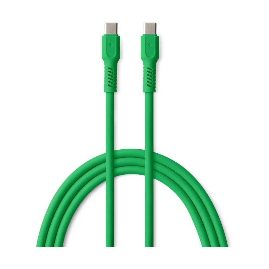 COLORUM cable USB-C - USB-C 1.8m 3A CK60-CC-04 xGreen