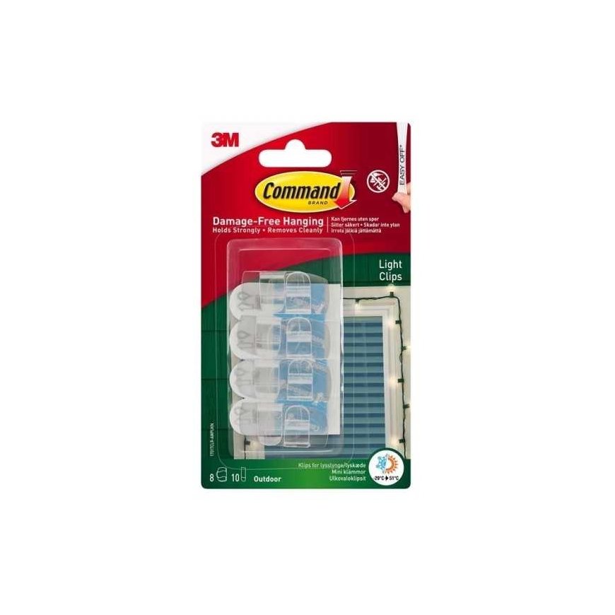 3M Clips for outdoor lights COMMAND