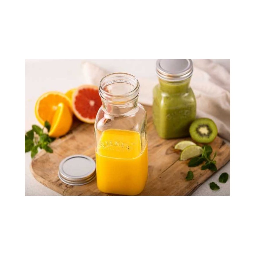 Kilner Rayware Group KIL-Buteliukas 1l. su plačiu užpilu