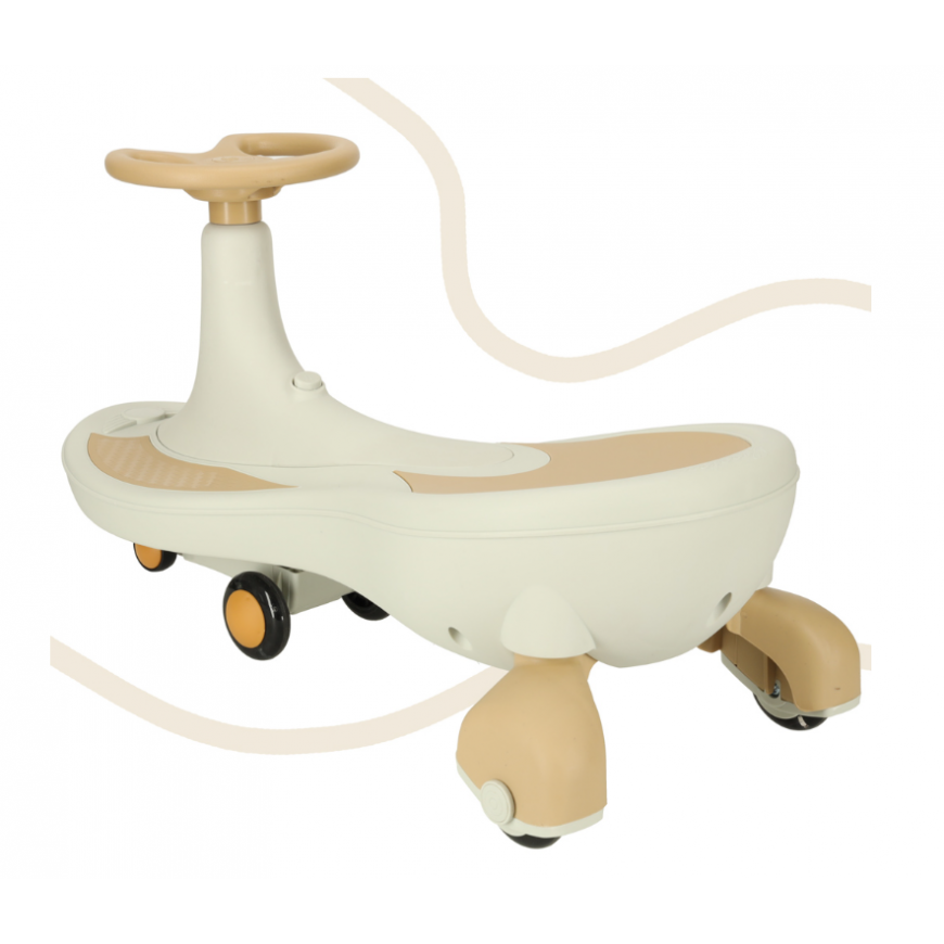 N\A Gravity roller coaster illuminated LED wheels with playing music 76cm gold and white color max. 120 kg – 3
