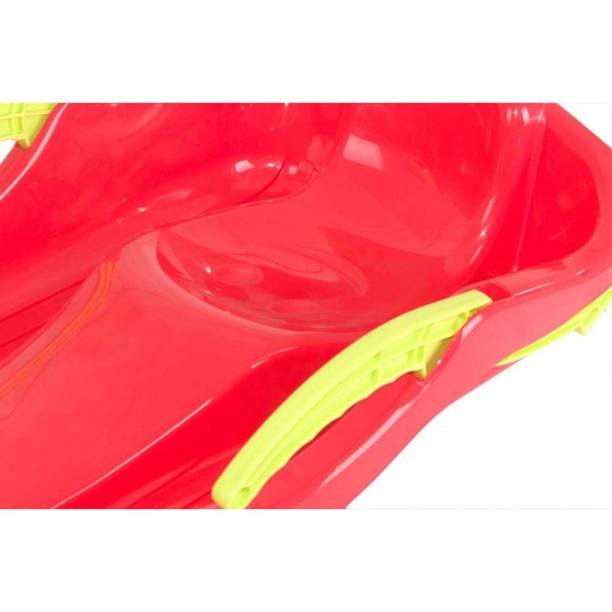 Prosperplast Sleds PLASTIKOWE Z HAMULCAMI RACE S CZERWONE – 4