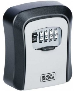 BLACK + DECKER SKRZYNKA SEJF NA KLUCZE NA SZYFR 4 CYFRY Juodas + DECKER