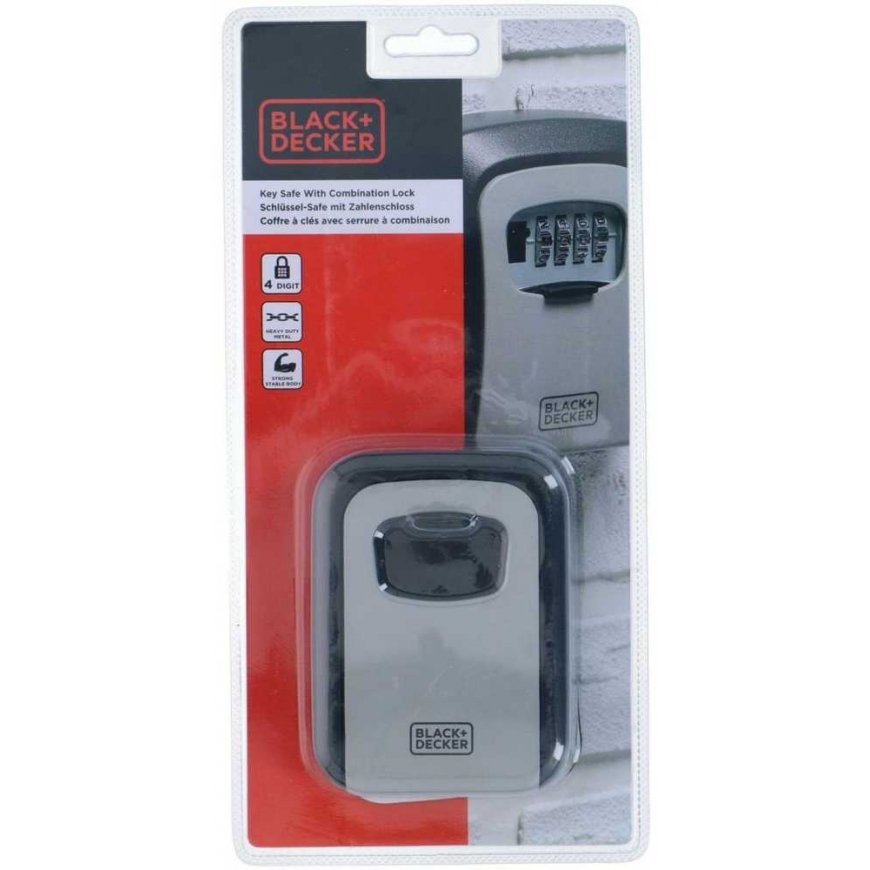 BLACK + DECKER SKRZYNKA SEJF NA KLUCZE NA SZYFR 4 CYFRY Black + DECKER – 2