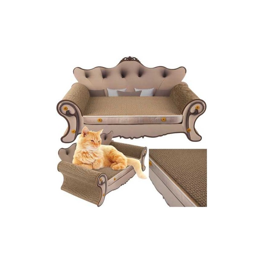 Katės draskymas - sofa Purlov 24285