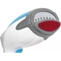 MPM MZP-01 Steam iron Stainless Steel soleplate 1200 W Blue, Satin steel, Transparent, White