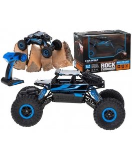 RC Rock Crawler HB 2.4GHz 1:18 mėlynas automobilis