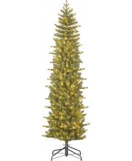 Enne Compact pilar aidonnäköinen joulukuusi valoilla, 185 cm