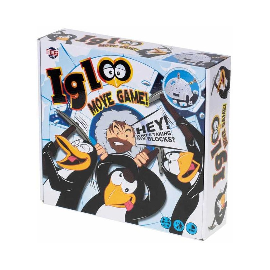 Ikonk Skill game to build igloo penguins – 2