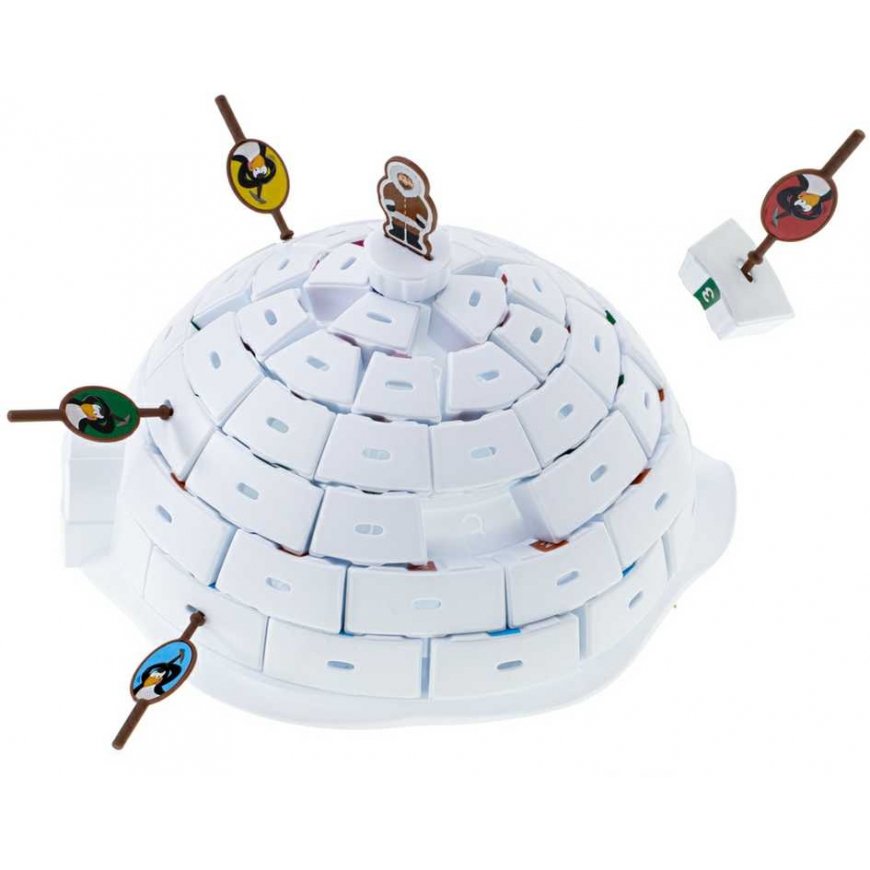 Ikonk Įgūdžių žaidimas statyti iglu pingvinus – 3