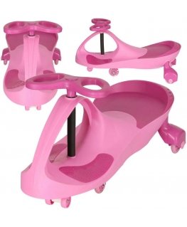 N\A Gravity roller coaster light-up LED wheels pink color