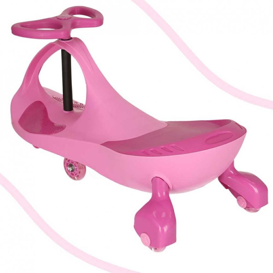 N\A Gravity roller coaster light-up LED wheels pink color – 4