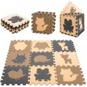 Ikonk Children's rug 90x90cm, 9 parts Ikonk Children's rug 90x90cm, 9 parts