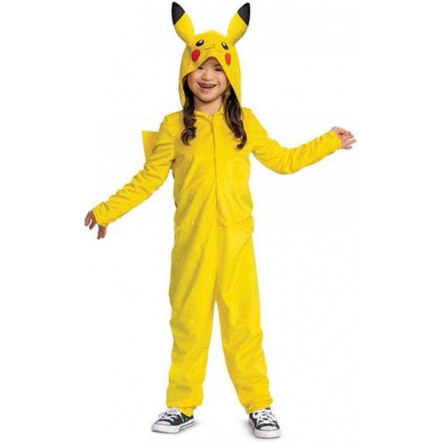 Strój karnawałowy Pokemon Pikachu kostium geltona przebranie 127-136 cm (7-8 lat) – 2