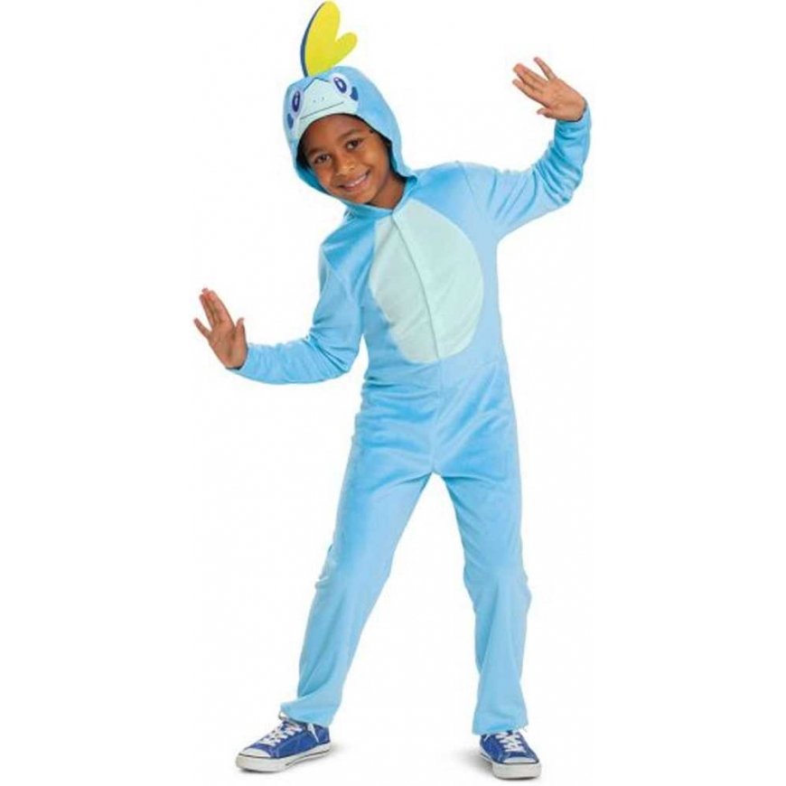 Strój karnawałowy Pokemon Sobble kostium mėlyna przebranie 126-136 cm (7-8 lat) – 2