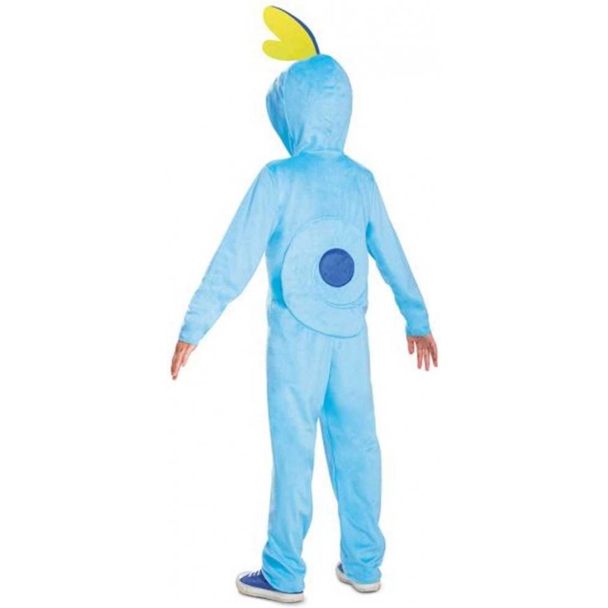 Strój karnawałowy Pokemon Sobble kostium mėlyna przebranie 126-136 cm (7-8 lat) – 3