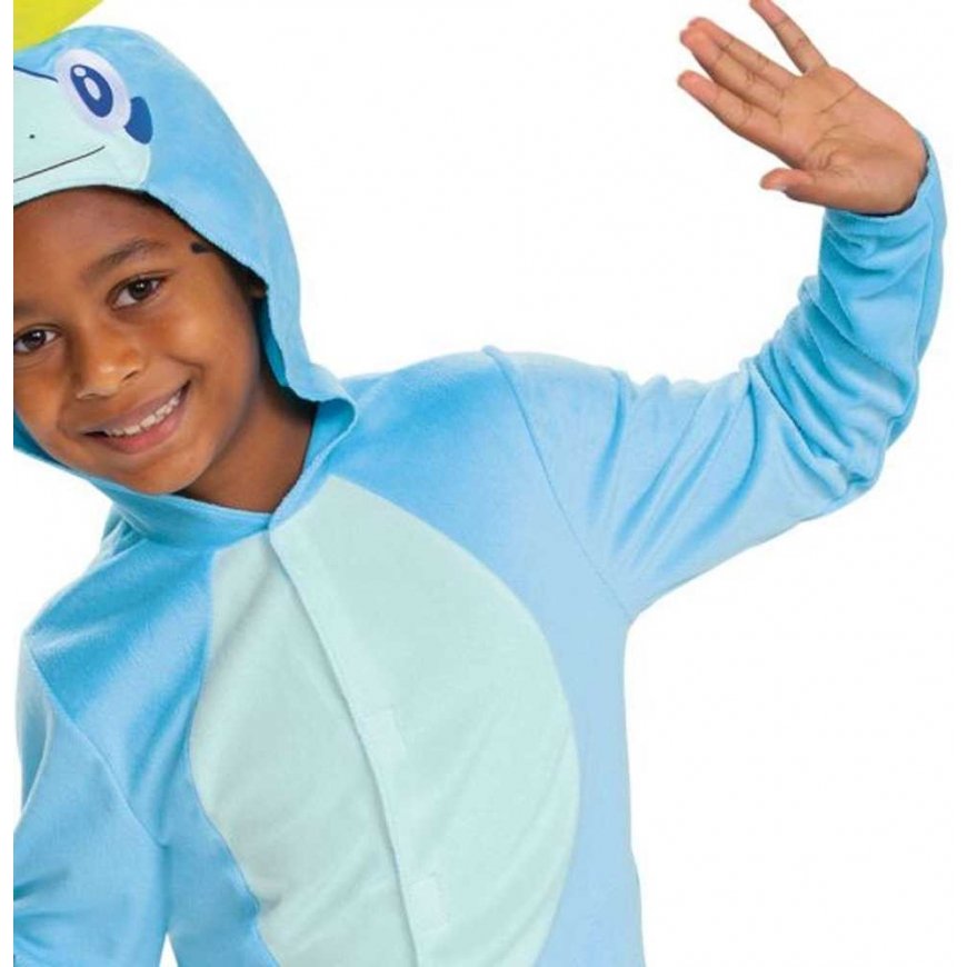 Strój karnawałowy Pokemon Sobble kostium mėlyna przebranie 126-136 cm (7-8 lat) – 5