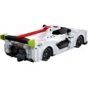 Klocki konstrukcyjne CaDA Samochód zdalnie sterowany Shelf car 20 cm White Pininfarina H2 Speed Chassis 296 parts RC Dual Mode Klocki konstrukcyjne CaDA Samochód zdalnie sterowany Shelf car 20 cm White Pininfarina H2 Speed Chassis 296 parts RC Dual Mode
