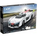 Klocki konstrukcyjne CaDA Samochód zdalnie sterowany Shelf car 20 cm White Pininfarina H2 Speed Chassis 296 parts RC Dual Mode Klocki konstrukcyjne CaDA Samochód zdalnie sterowany Shelf car 20 cm White Pininfarina H2 Speed Chassis 296 parts RC Dual Mode