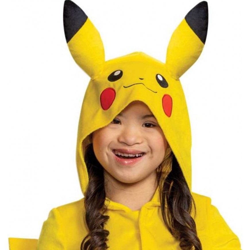Strój karnawałowy Pokemon Pikachu costume yellow przebranie 94-109 cm (3-4 lat) – 4