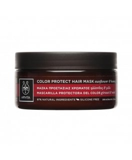 Apivita Color Protect plaukų kaukė saulėgrąžų ir medaus 200ml