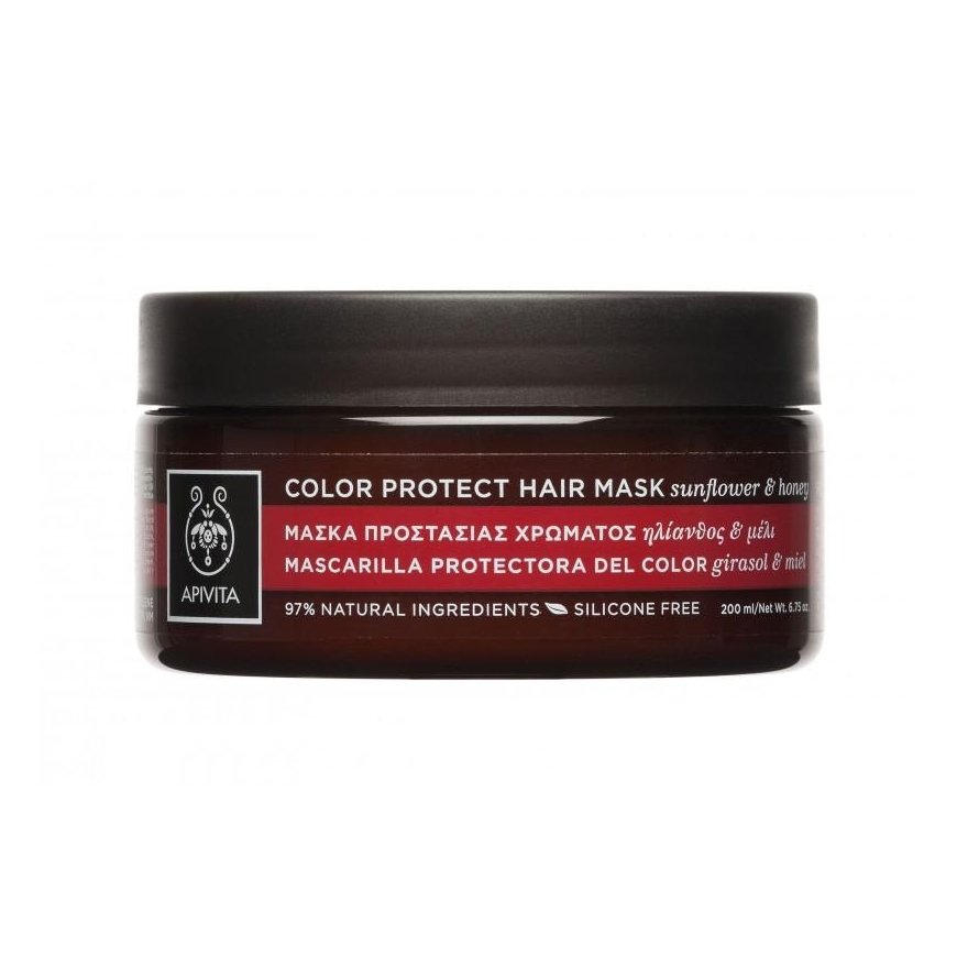 Apivita Color Protect hair mask sunflower