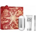 Carolina Herrera 212 Nyc Eau De Toilette Spray, 100 ml Set 3 Pieces