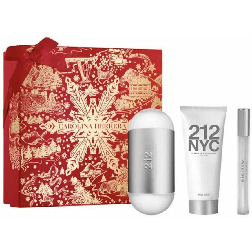 Carolina Herrera 212 Nyc Eau De Toilette Spray, 100 ml Set 3 Pieces – 2