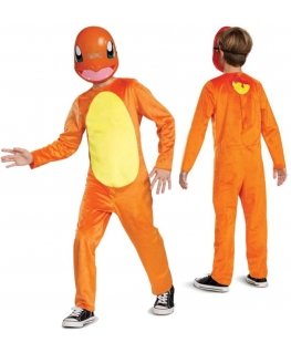Strój karnawałowy Pokemon Charmander costume orange przebranie 127-136 cm (7-8 lat)