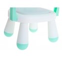 Dining and play table chair in mint color