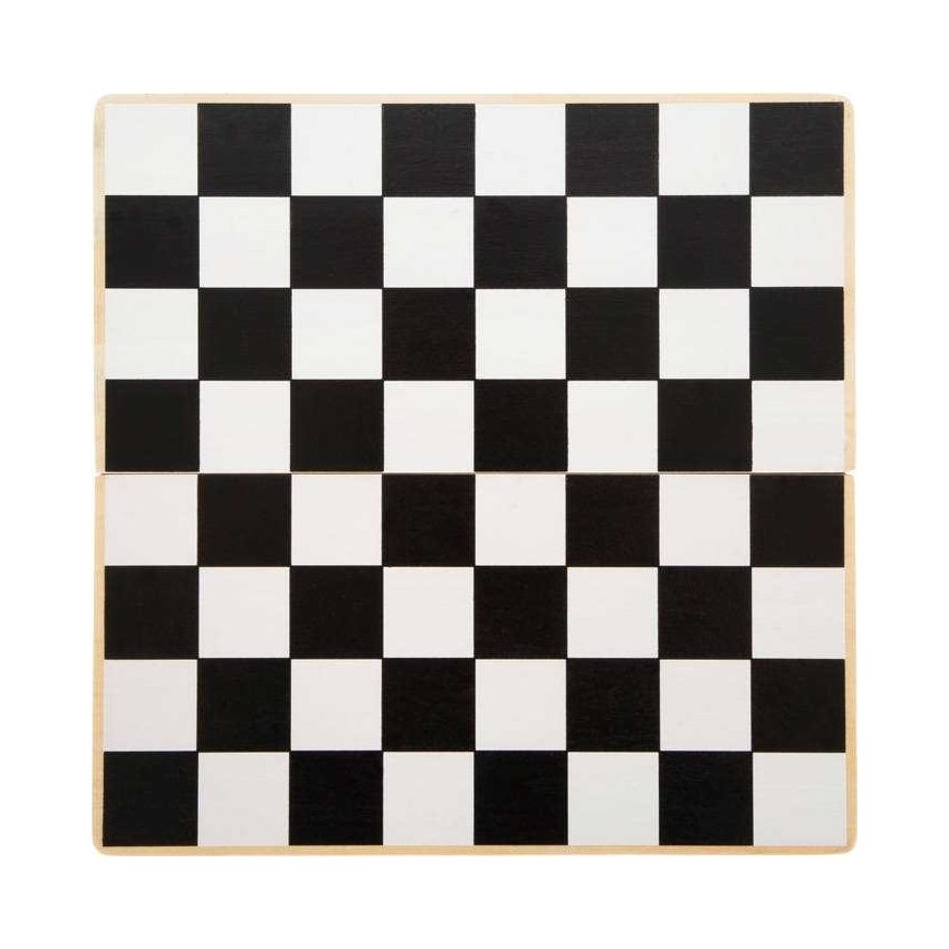 Small Foot Set Wooden Board Games 3in1 Chess Checkers Backgammon Puzzle Game – 5