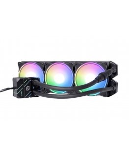 Alphacool Eisbaer Pro Aurora 360 Protsessor Kõik-ühes vedelikujahuti 12 cm Must, Valge 1 tk