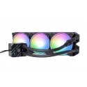 Alphacool Eisbaer Pro Aurora 360 Protsessor Kõik-ühes vedelikujahuti 12 cm Must, Valge 1 tk