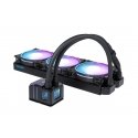 Alphacool Eisbaer Pro Aurora 360 Suoritin All-in-one-nesteenjäähdytin 12 cm musta, Valkoinen 1 kpl