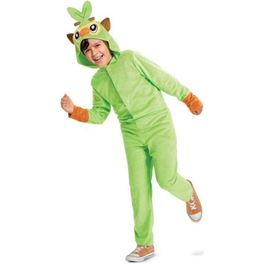 Strój karnawałowy Pokemon Grookey costume green przebranie 137-149 cm (10-12 lat) – 3