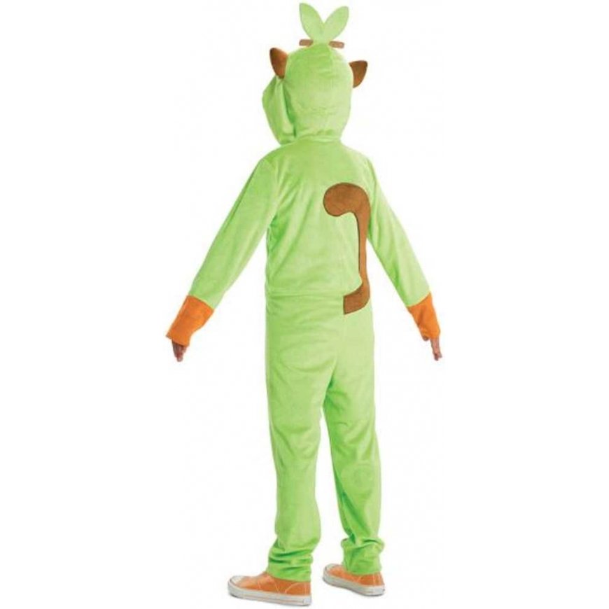 Strój karnawałowy Pokemon Grookey kostium žalia przebranie 137-149 cm (10-12 lat) – 4