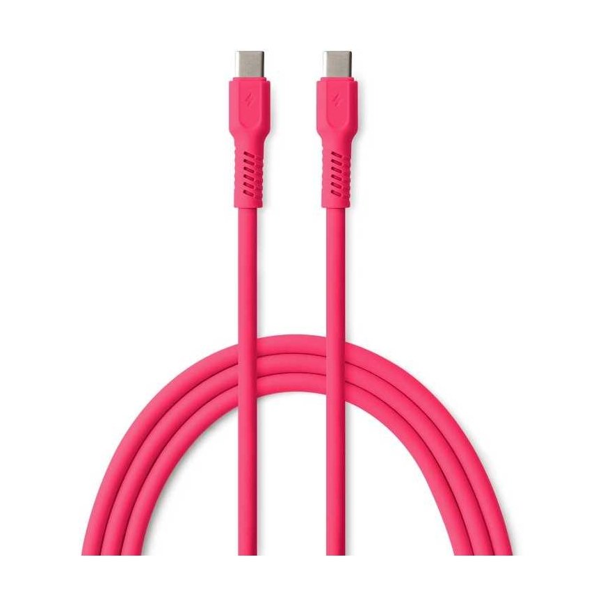 COLORUM kabelis USB-C – USB-C 1,8m 3A CK60-CC-02 xMagenta