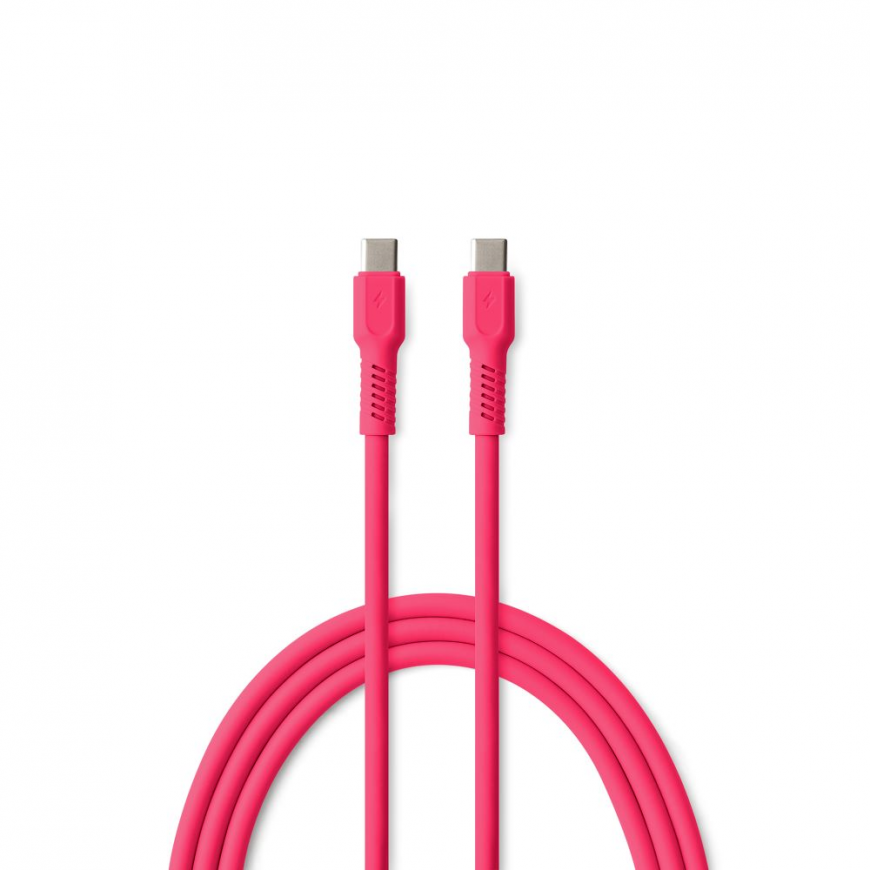 COLORUM kabelis USB-C – USB-C 1,8m 3A CK60-CC-02 xMagenta – 4
