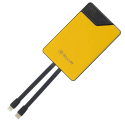 Tellur Power Bank 10000mAh, USB-C + Lightning cables built-in yellow Tellur Power Bank 10000mAh, USB-C + Lightning cables built-in yellow
