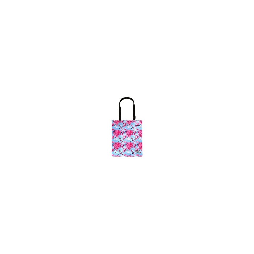 Shopping bag Wonder pattern 1 blue
