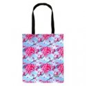 Shopping bag Wonder pattern 1 blue Shopping bag Wonder pattern 1 blue