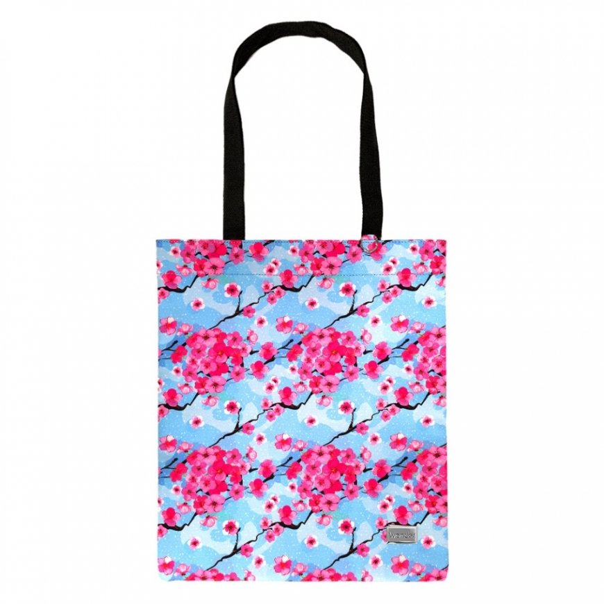Shopping bag Wonder pattern 1 blue – 2