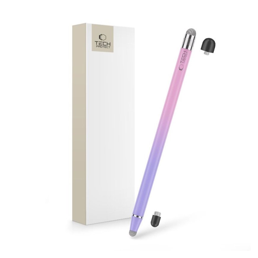 TECH-PROTECT USP100 4-TIP TOUCH STYLUS PEN VIOLET|PINK