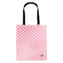 Shopping bag Wonder pattern 2 light pink polka-dot Shopping bag Wonder pattern 2 light pink polka-dot