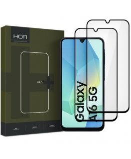 HOFI GLASS PRO+ 2-PACK GALAXY A16 4G | 5G BLACK TEMPERED GLASS