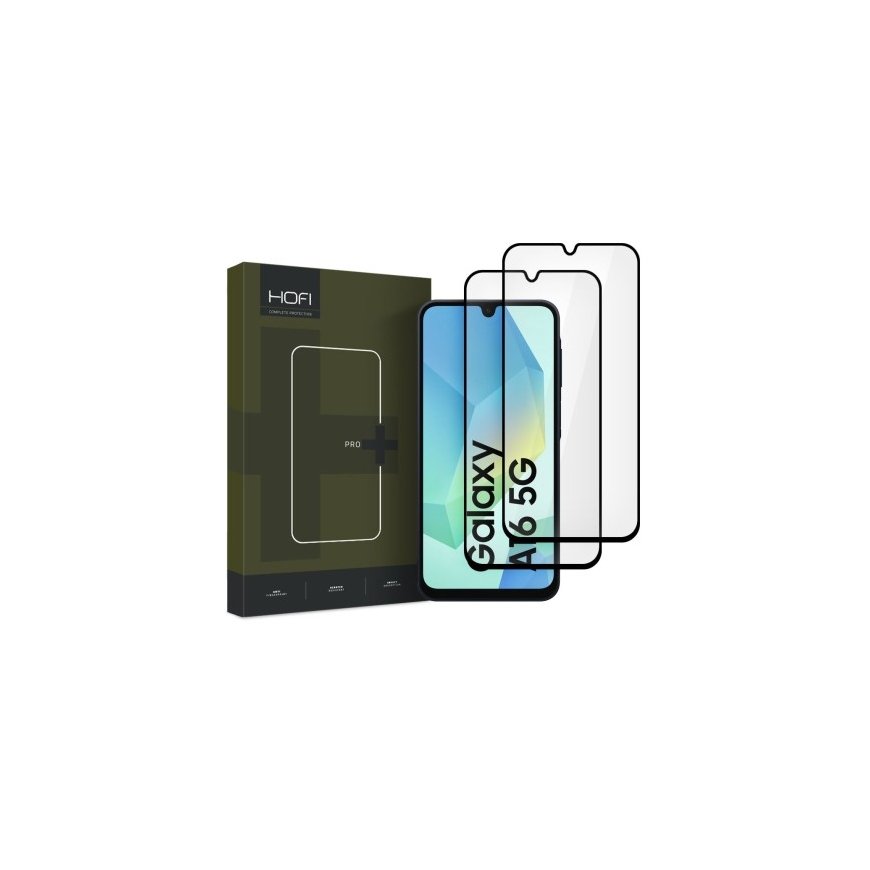 HOFI GLASS PRO+ 2-PACK GALAXY A16 4G | 5G BLACK TEMPERED GLASS