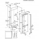 Electrolux ENP7TD75S Iebūvēts 376 L D Balts Electrolux ENP7TD75S Iebūvēts 376 L D Balts