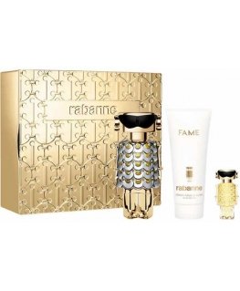 Paco Rabanne Fame Eau De Perfume Spray 80ml Set 3 Pieces